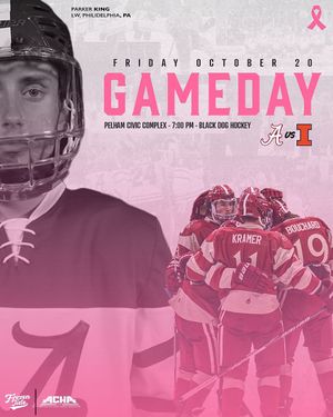 Image post by @alabamahockey on Instagram