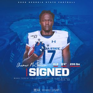 Image post by @gsu_football on Instagram