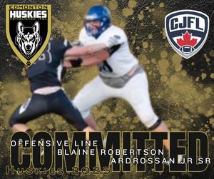 Image post by @edmontonhuskies on Instagram