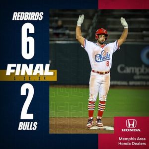 Image post by @memphisredbirds on Instagram