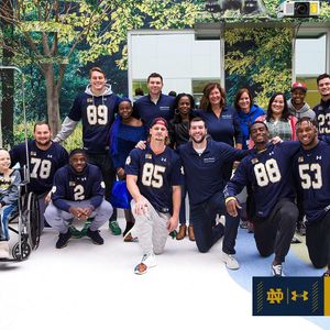 Image post by @ndfootball on Instagram