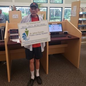 Image post by @stjohnscountylibrary on Instagram