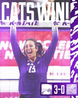 Image post by @KStateVB on Twitter