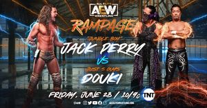 Image post by @AEW on Twitter