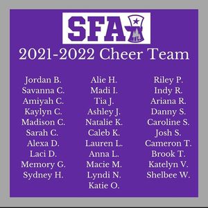 Image post by @sfa_cheer_ on Instagram