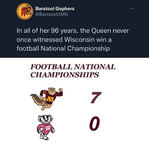 Image post by @barstoolgophers on Instagram
