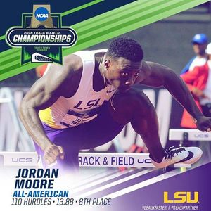 Image post by @lsutrackfield on Instagram