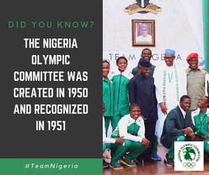 Image post by @nigeriaolympic on Instagram