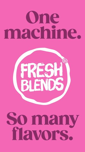 Video post by @drinkfreshblends on Facebook