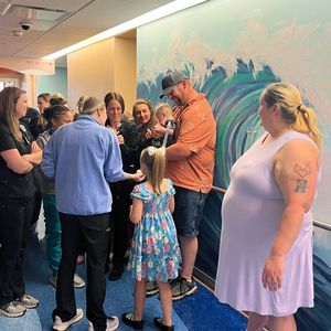 Image post by @ECUHealthChildrensHospital on Facebook