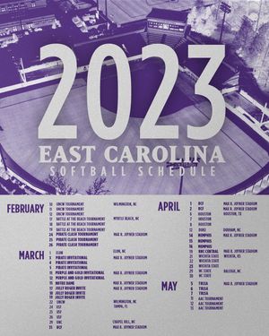 Image post by @ecu__softball on Instagram