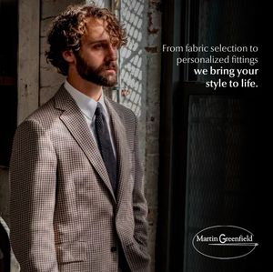 Image post by @greenfieldsuits on Instagram
