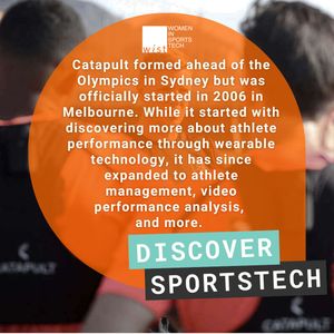 Image post by @WomenSportsTech on Twitter
