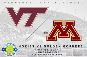 Image post by @hokiessoftball on Instagram