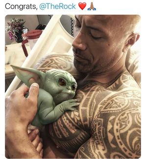 Image post by @therock on Instagram
