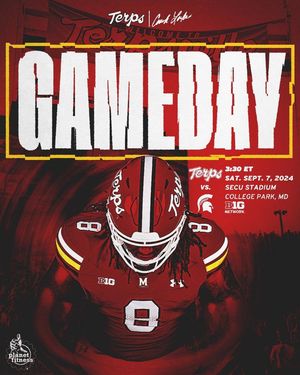 Image post by @TerpsFootball on Facebook
