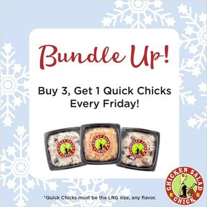 Image post by @ChickenSaladChickRockHillSC on Facebook