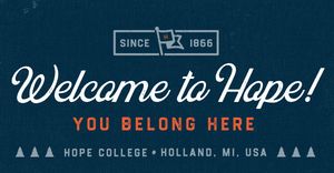 Image post by @hopecollege on Facebook