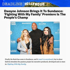 Image post by @therock on Instagram