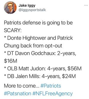 Image post by @iggysportstalk on Facebook