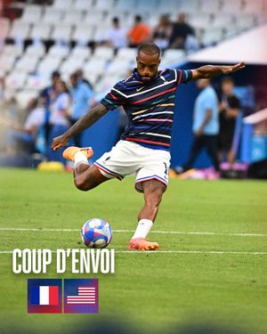 Image post by @equipedefrance on Twitter