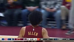 Image post by @cavs on Twitter