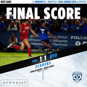 Image post by @byuwsoccer on Instagram