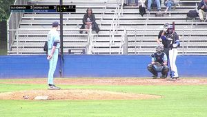 Video post by @GSU_Base on Twitter