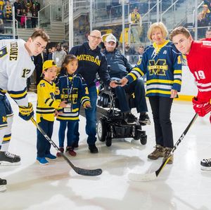 Image post by @umichhockey on Instagram