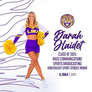 Image post by @lsutigergirls on Instagram
