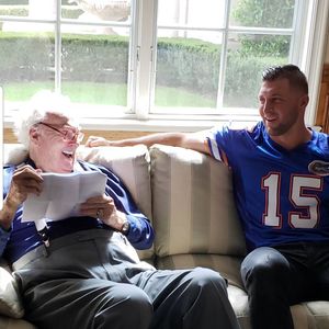 Image post by @timtebow on Instagram