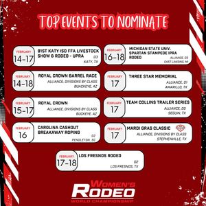 Image post by @womensrodeo on Instagram