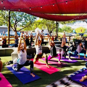 Image post by @yogapartylive on Instagram