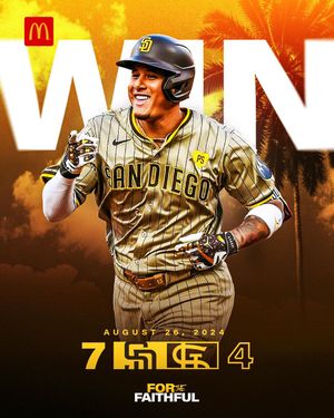 Image post by @padres on Instagram