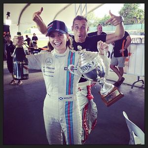Image post by @susie_wolff on Instagram