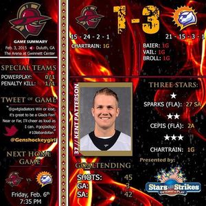 Image post by @atlgladiators on Instagram