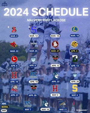 Image post by @malvernpreplacrosse on Instagram