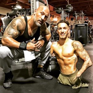 Image post by @therock on Instagram