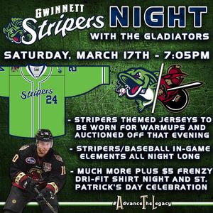 Image post by @atlgladiators on Instagram