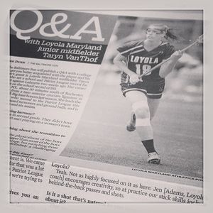 Image post by @loyolawlax on Instagram
