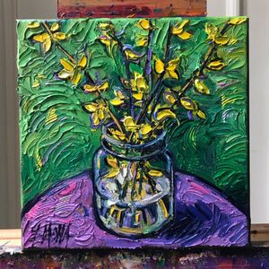 Image post by @monaedulescoart on Instagram