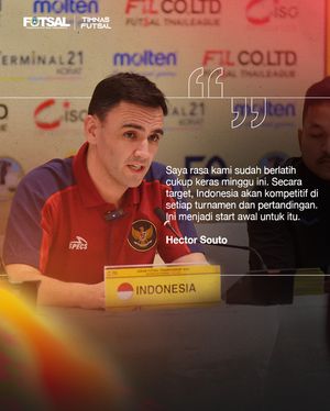 Image post by @timnasfutsal on Instagram