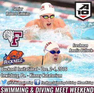 Image post by @fordhamswimdive on Instagram