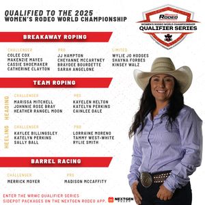Image post by @womensrodeo on Instagram