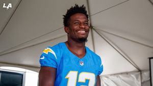 Image post by @chargers on Twitter