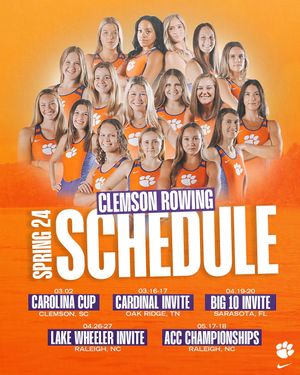 Image post by @clemsonrowing on Instagram