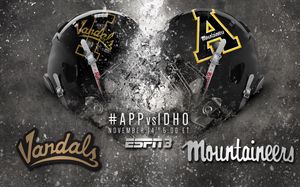 Image post by @appstate_fb on Instagram
