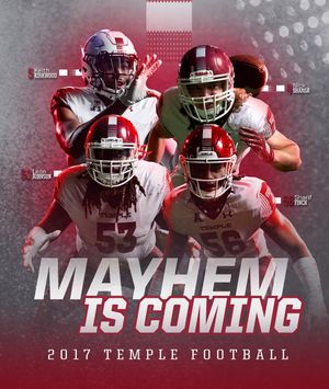 Image post by @temple_fb on Instagram