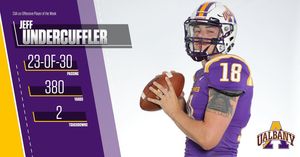 Image post by @ualbanyfootball on Instagram