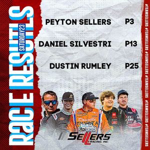 Image post by @SellersRacing on Facebook